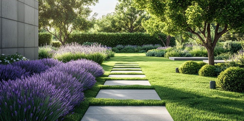 Минимализм ы ландшафтном дизайне